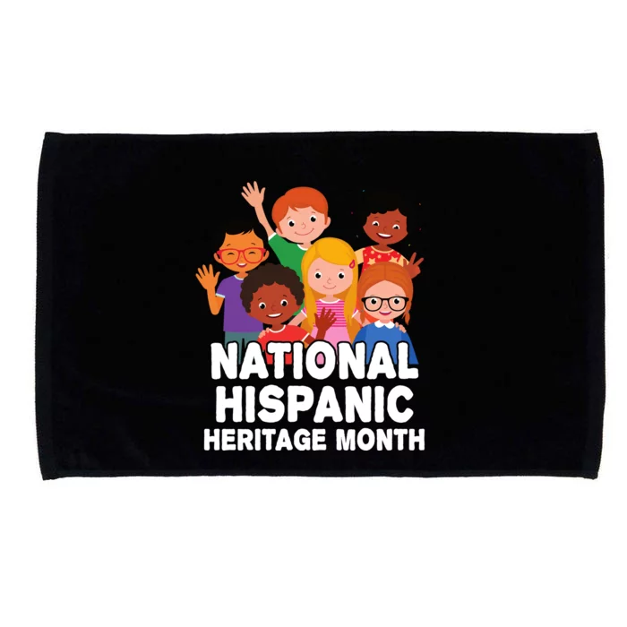 National Hispanic Month Celebration Microfiber Hand Towel