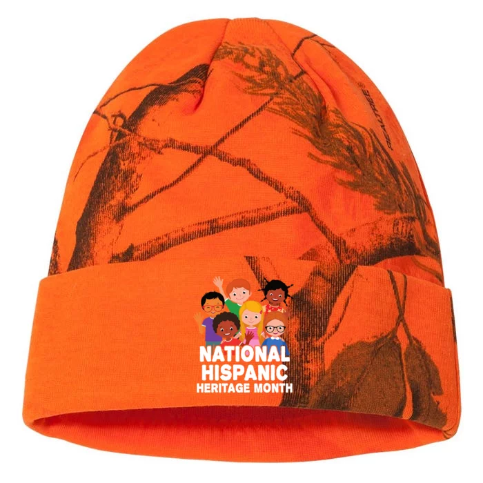 National Hispanic Month Celebration Kati - 12in Camo Beanie