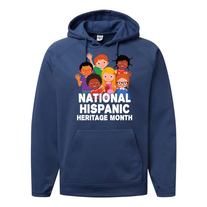 National Hispanic Month Celebration Performance Fleece Hoodie