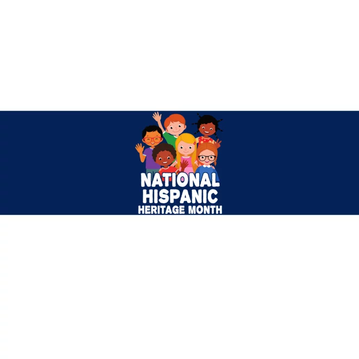 National Hispanic Month Celebration Bumper Sticker