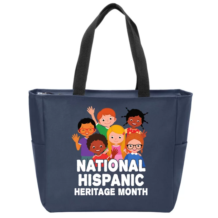 National Hispanic Month Celebration Zip Tote Bag