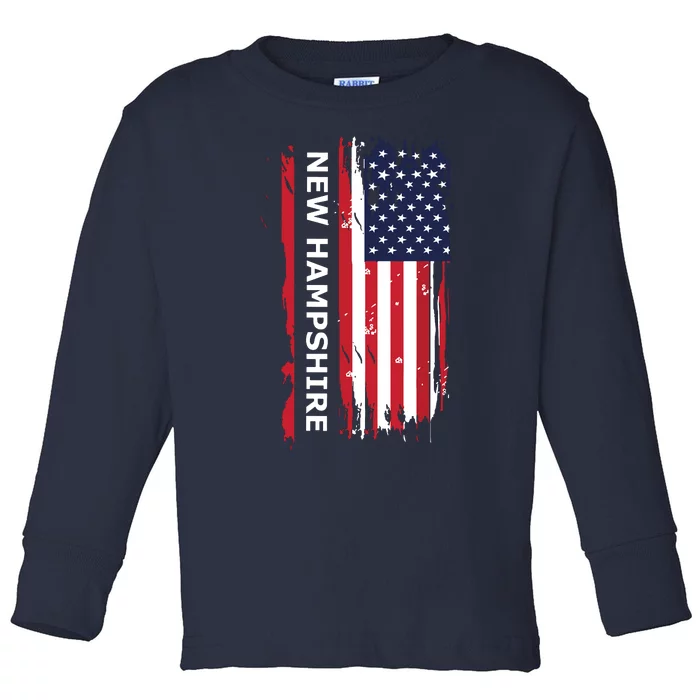 New Hampshire Toddler Long Sleeve Shirt