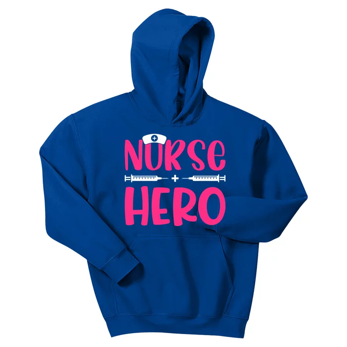 Nurse Hero Nursing Nurse Cool Gift Kids Hoodie