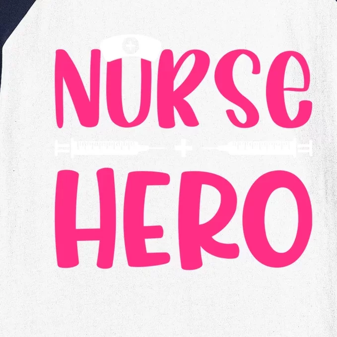 Nurse Hero Nursing Nurse Cool Gift Baseball Sleeve Shirt