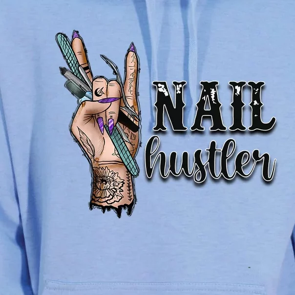 Nail Hustler Nail Technician Unisex Surf Hoodie