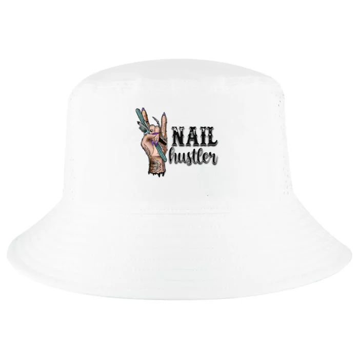 Nail Hustler Nail Technician Cool Comfort Performance Bucket Hat