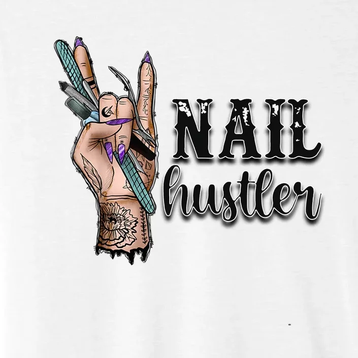 Nail Hustler Nail Technician ChromaSoft Performance T-Shirt