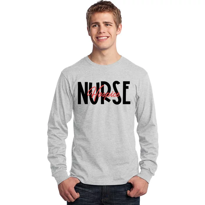 Novelty Hospice Nurse Pocket Hospice Nurse Life Appreciation Gift Tall Long Sleeve T-Shirt