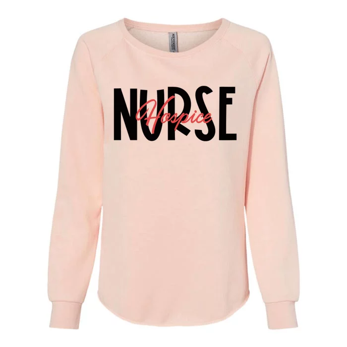 Novelty Hospice Nurse Pocket Hospice Nurse Life Appreciation Gift Womens California Wash Sweatshirt