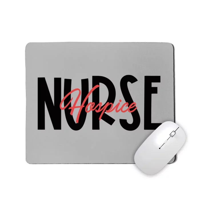 Novelty Hospice Nurse Pocket Hospice Nurse Life Appreciation Gift Mousepad