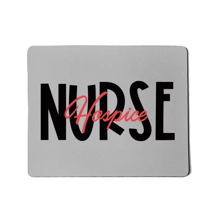 Novelty Hospice Nurse Pocket Hospice Nurse Life Appreciation Gift Mousepad