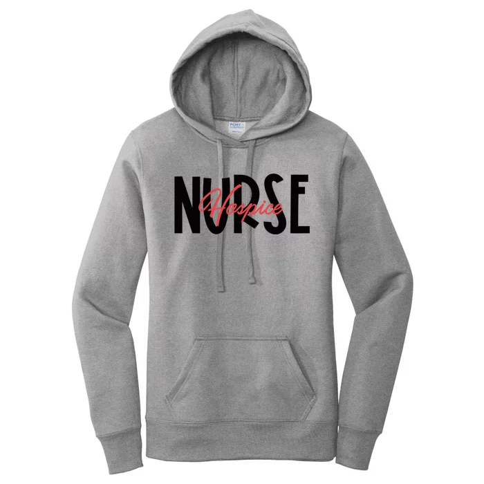 Novelty Hospice Nurse Pocket Hospice Nurse Life Appreciation Gift Women's Pullover Hoodie