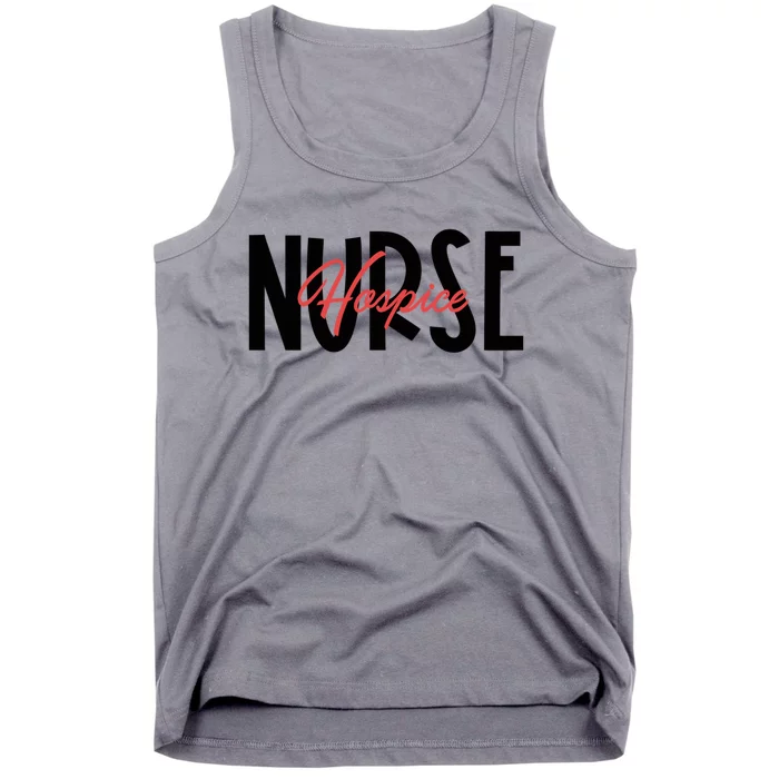 Novelty Hospice Nurse Pocket Hospice Nurse Life Appreciation Gift Tank Top