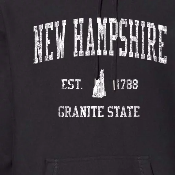 New Hampshire Premium Hoodie