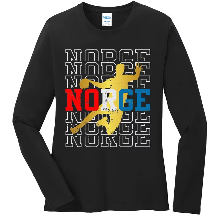 Norway Handball Norge Original Ladies Long Sleeve Shirt