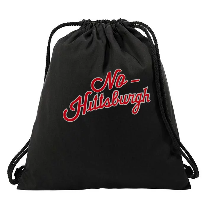 No Hittsburgh Drawstring Bag