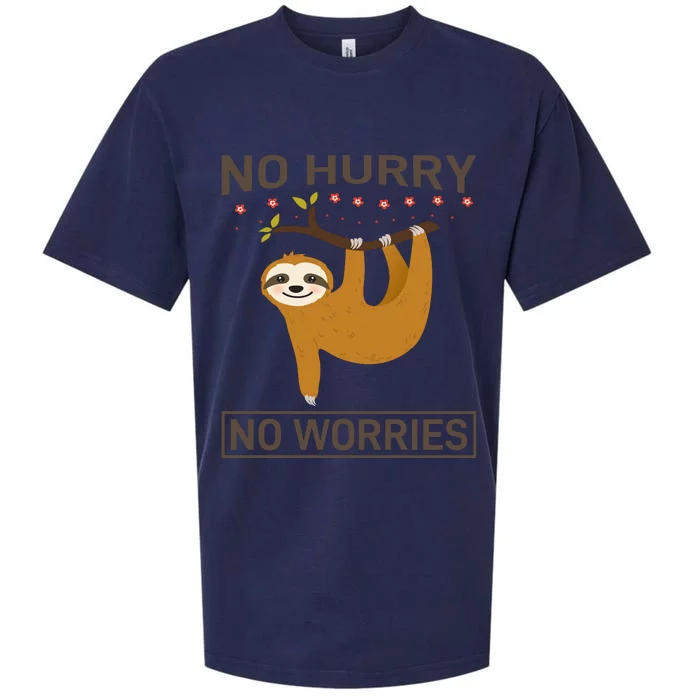 No Hurry No Worries Sueded Cloud Jersey T-Shirt