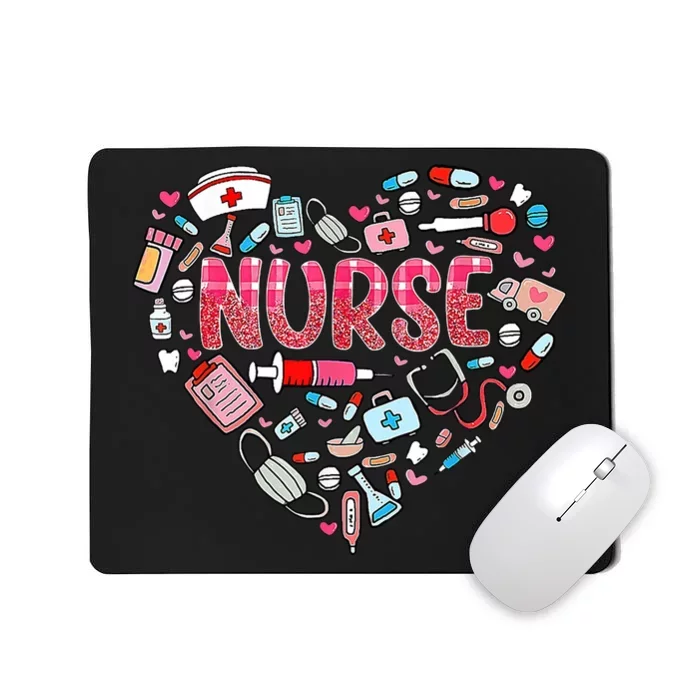 Nurse Heart Nursing Hospital Gift Mousepad