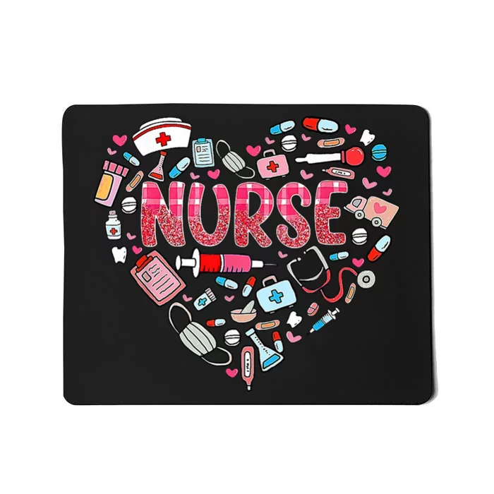 Nurse Heart Nursing Hospital Gift Mousepad