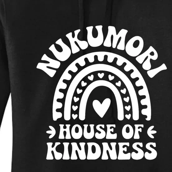 Nukumori House Of Kindness Boho Heart Rainbow Women's Pullover Hoodie