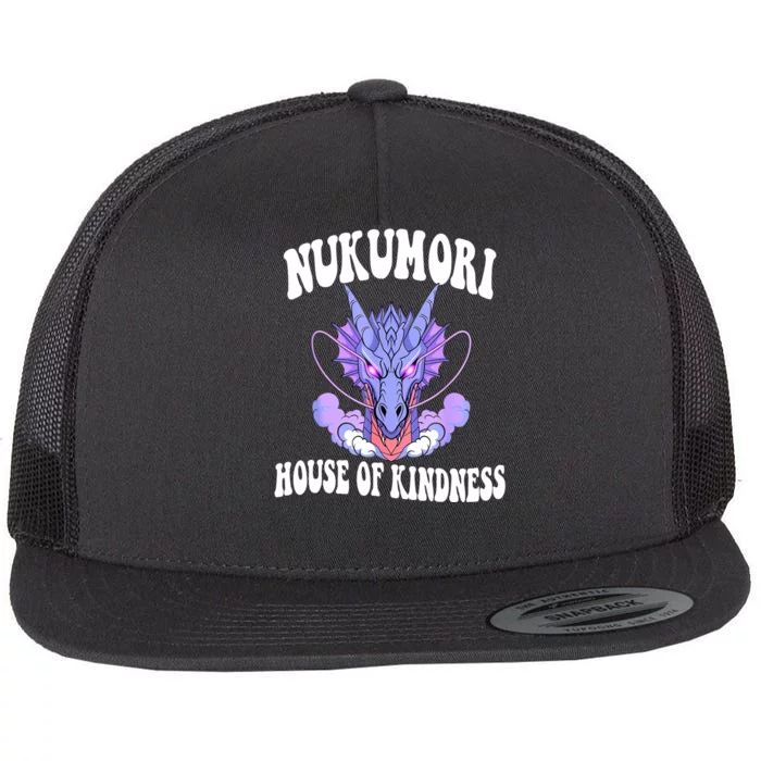 Nukumori House Of Kindness House Rca Givers School Spirit Flat Bill Trucker Hat