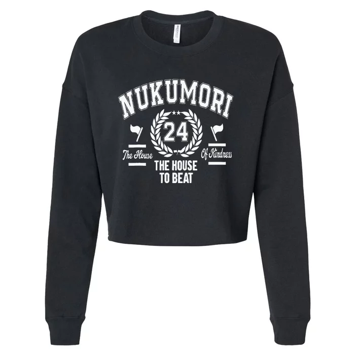 Nukumori House Of Kindness House Rca Givers School Spirit Cropped Pullover Crew