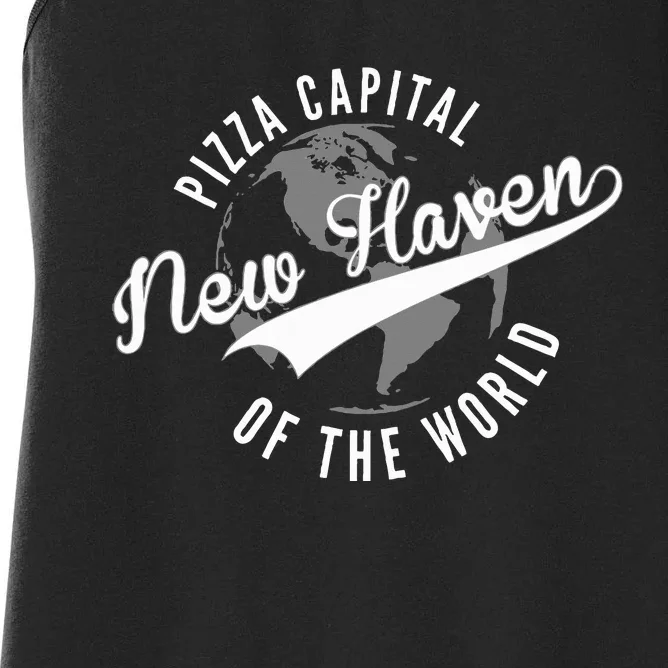 New Haven Pizza Capital Of The World Connecticut Women's Racerback Tank