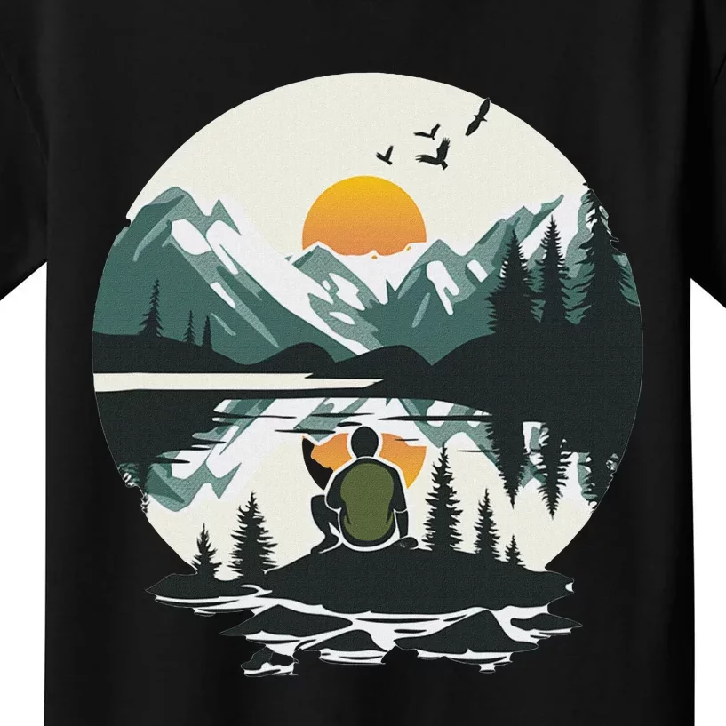 Nature Happy Place Kids T-Shirt