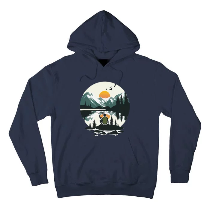 Nature Happy Place Tall Hoodie