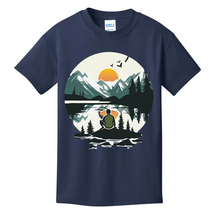 Nature Happy Place Kids T-Shirt