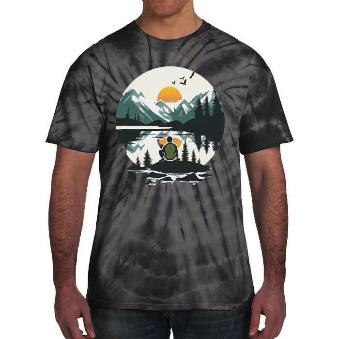 Nature Happy Place Tie-Dye T-Shirt