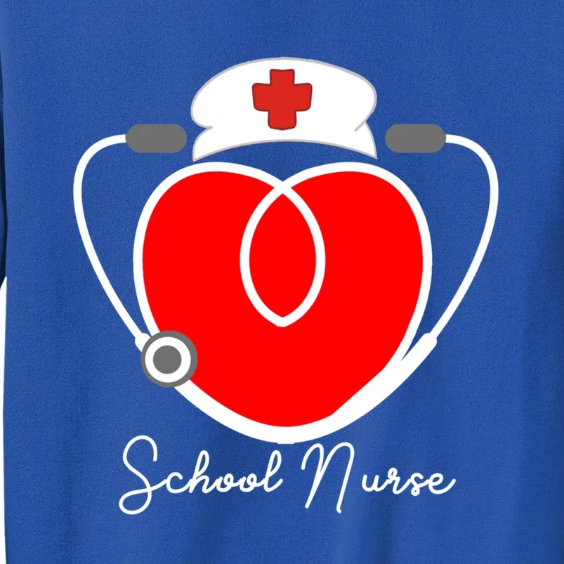 Nurse Heart Stethoscope For School Nurse Halloween Great Gift Sweatshirt