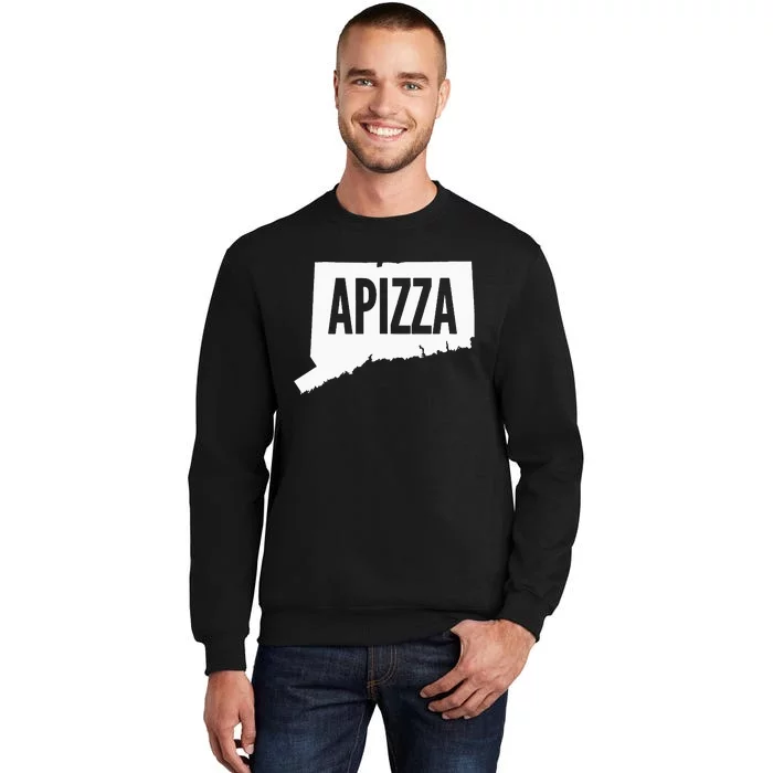 New Haven Style Apizza In Connecticut Sweatshirt