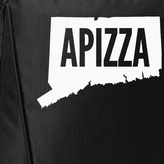 New Haven Style Apizza In Connecticut City Backpack