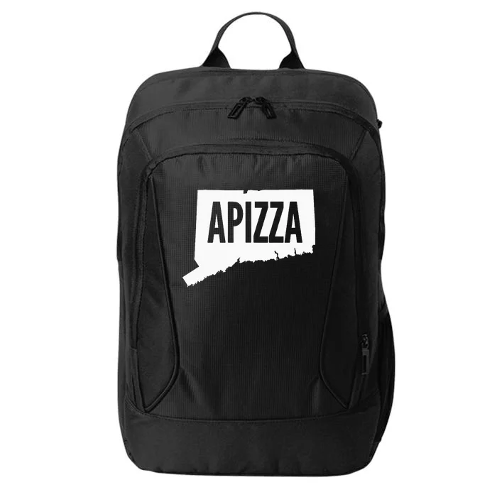 New Haven Style Apizza In Connecticut City Backpack