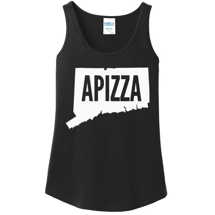 New Haven Style Apizza In Connecticut Ladies Essential Tank