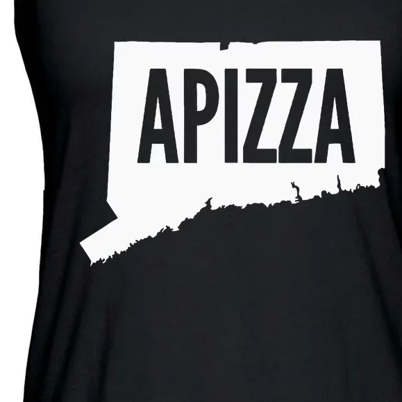 New Haven Style Apizza In Connecticut Ladies Essential Flowy Tank