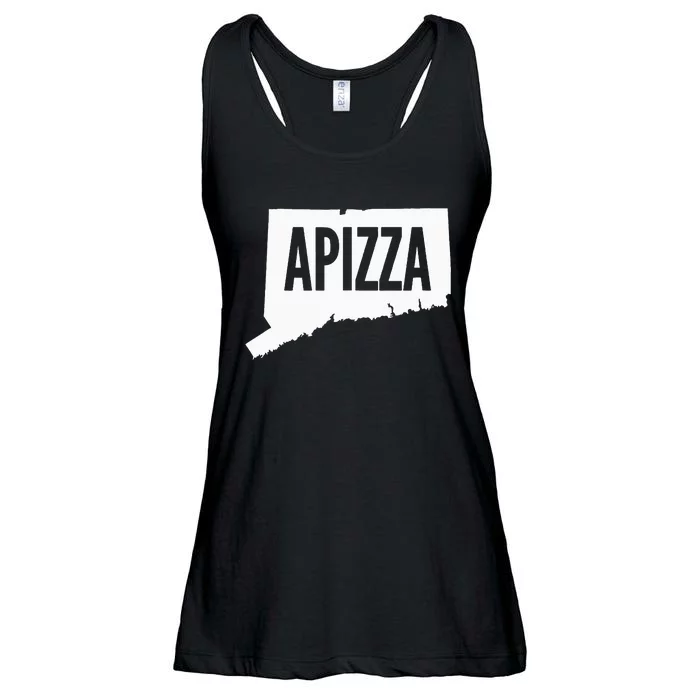 New Haven Style Apizza In Connecticut Ladies Essential Flowy Tank