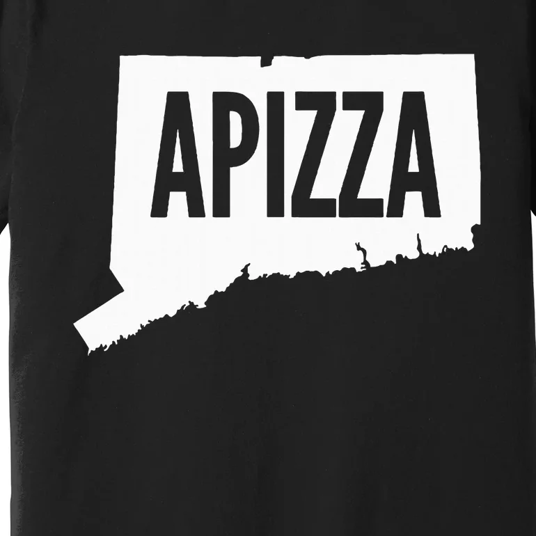 New Haven Style Apizza In Connecticut Premium T-Shirt