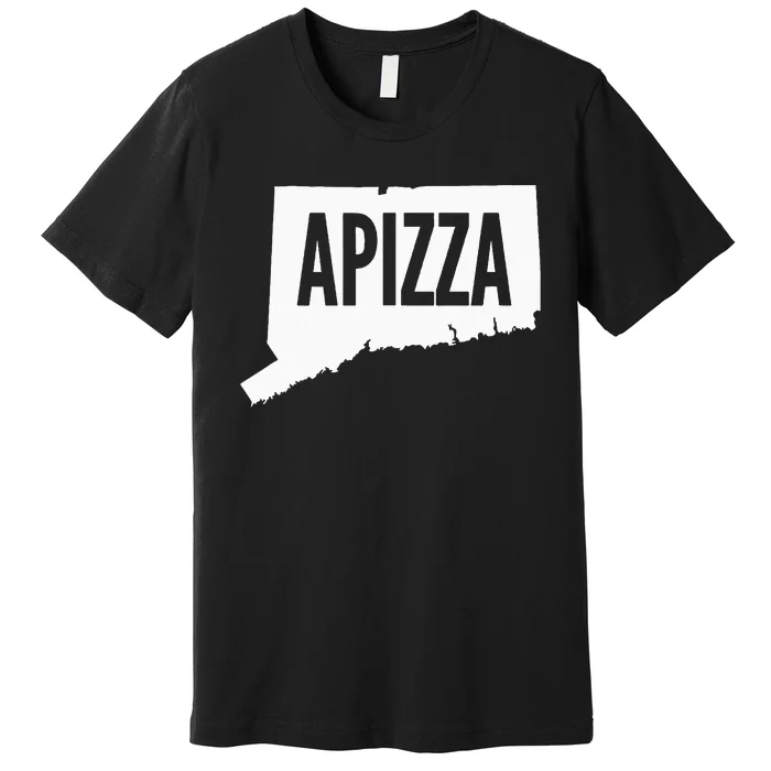 New Haven Style Apizza In Connecticut Premium T-Shirt