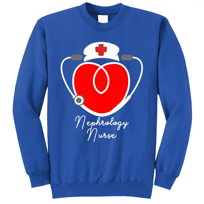 Nurse Heart Stethoscope For Nephrology Nurse Halloween Cute Gift Sweatshirt