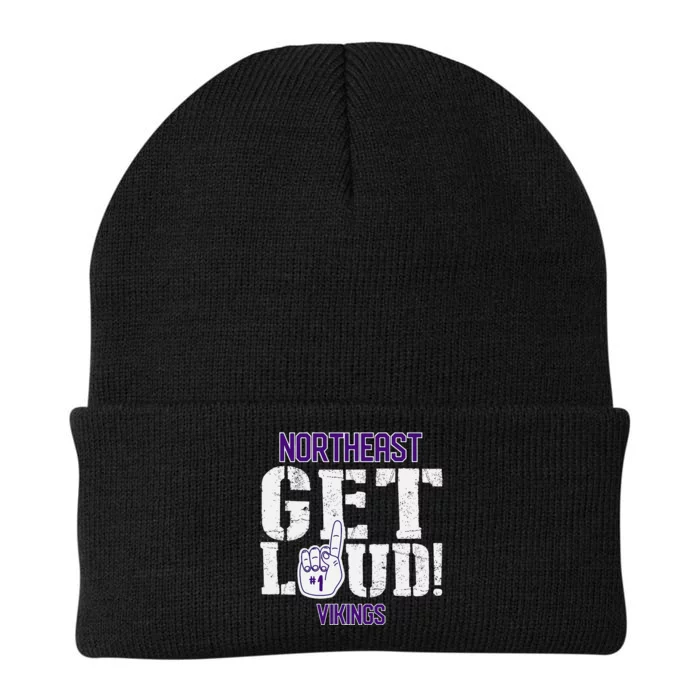 Northeast High School Get Loud Vikings Knit Cap Winter Beanie