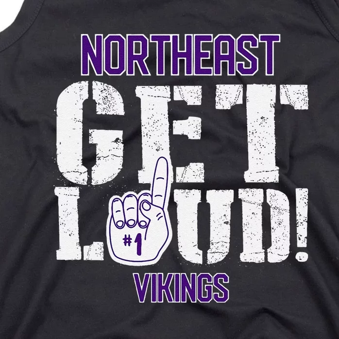 Northeast High School Get Loud Vikings Tank Top