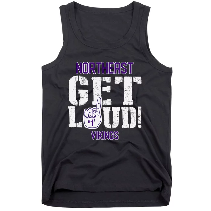 Northeast High School Get Loud Vikings Tank Top