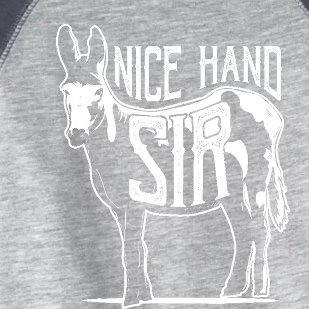 Nice Hand Sir Donkey Poker Funny Gambling Design Toddler Fine Jersey T-Shirt