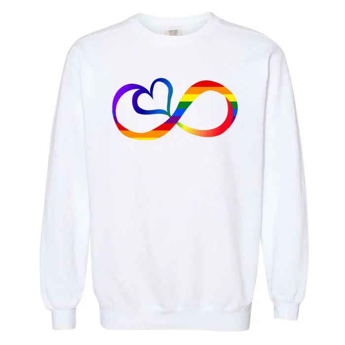 Neurodiversity Heart Symbol Garment-Dyed Sweatshirt