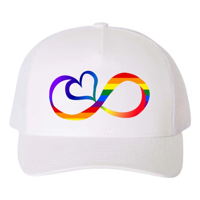 Neurodiversity Heart Symbol Yupoong Adult 5-Panel Trucker Hat