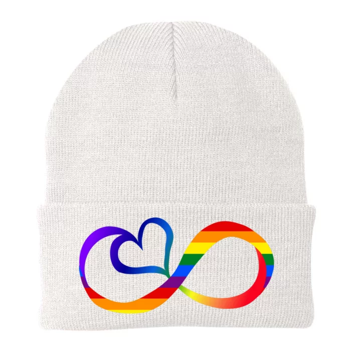 Neurodiversity Heart Symbol Knit Cap Winter Beanie