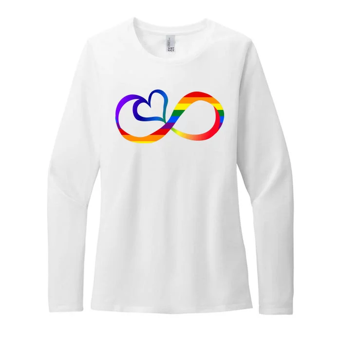 Neurodiversity Heart Symbol Womens CVC Long Sleeve Shirt