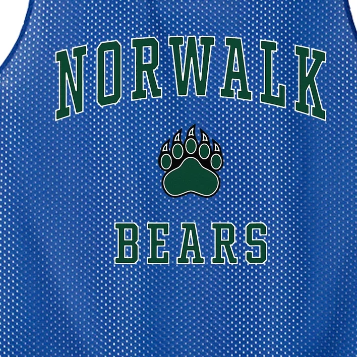 Norwalk High School Bears Mesh Reversible Basketball Jersey Tank